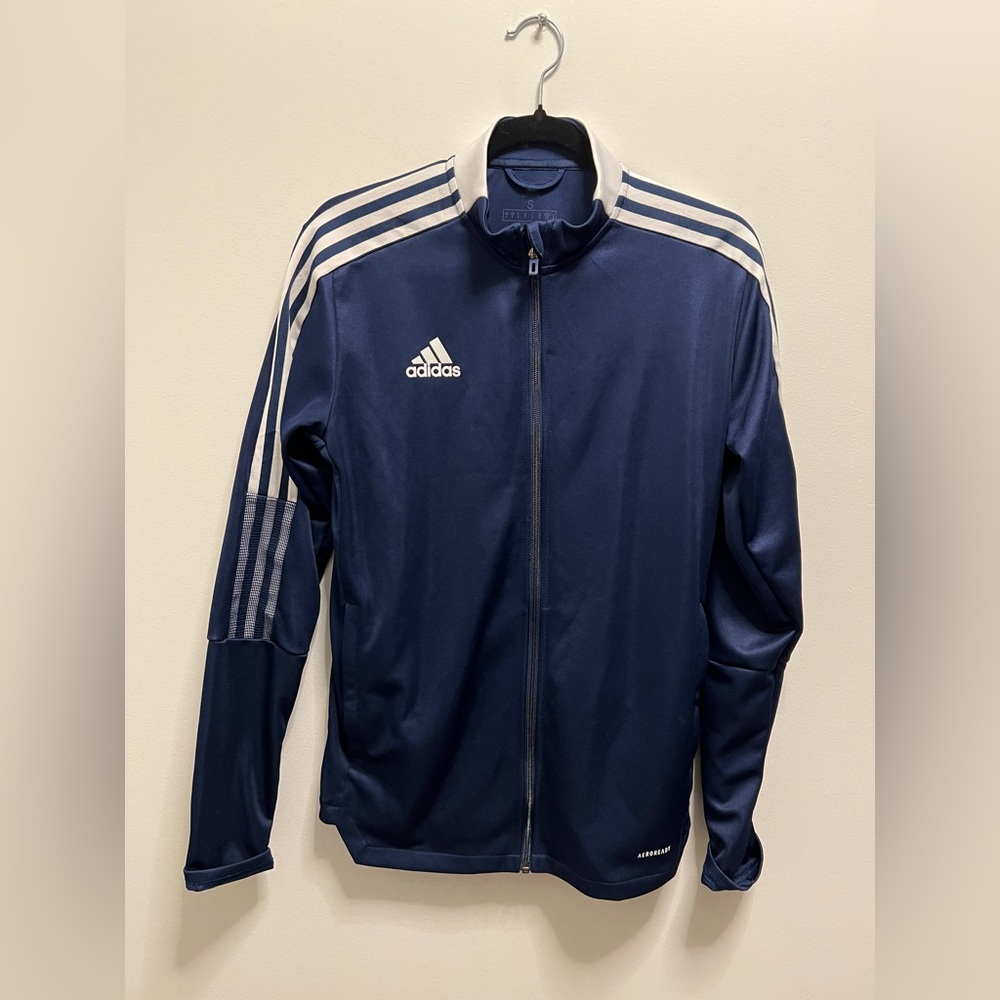 Adidas Jacket Navy Small
